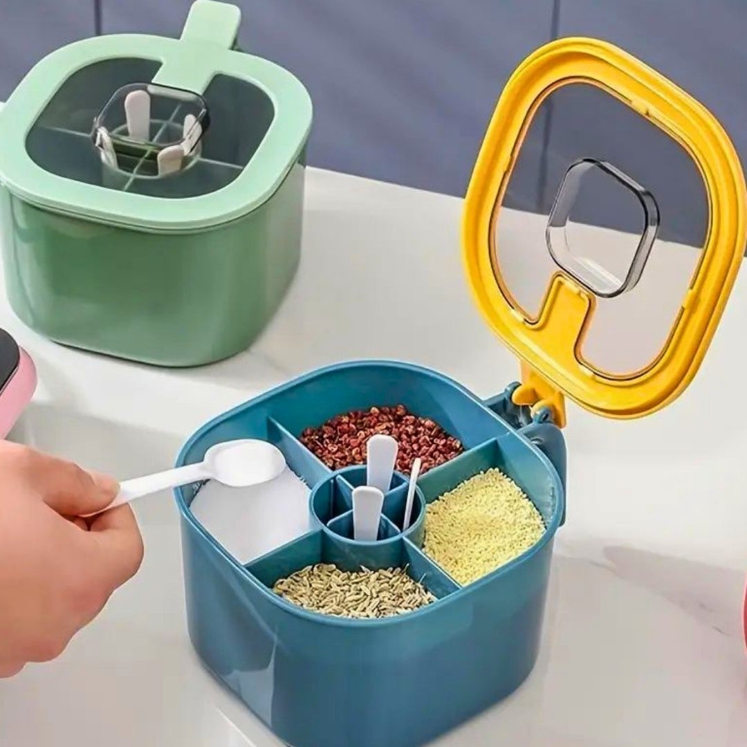 Spice Box 4 in 1- Masala Box- Kitchen Spice Box (2 pcs)